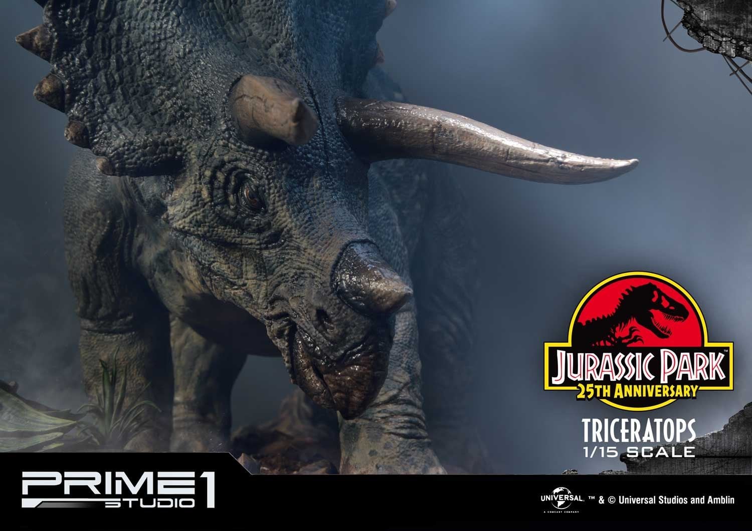Jurassic Park (Film) Triceratops 1/15 scale EX Version image 2