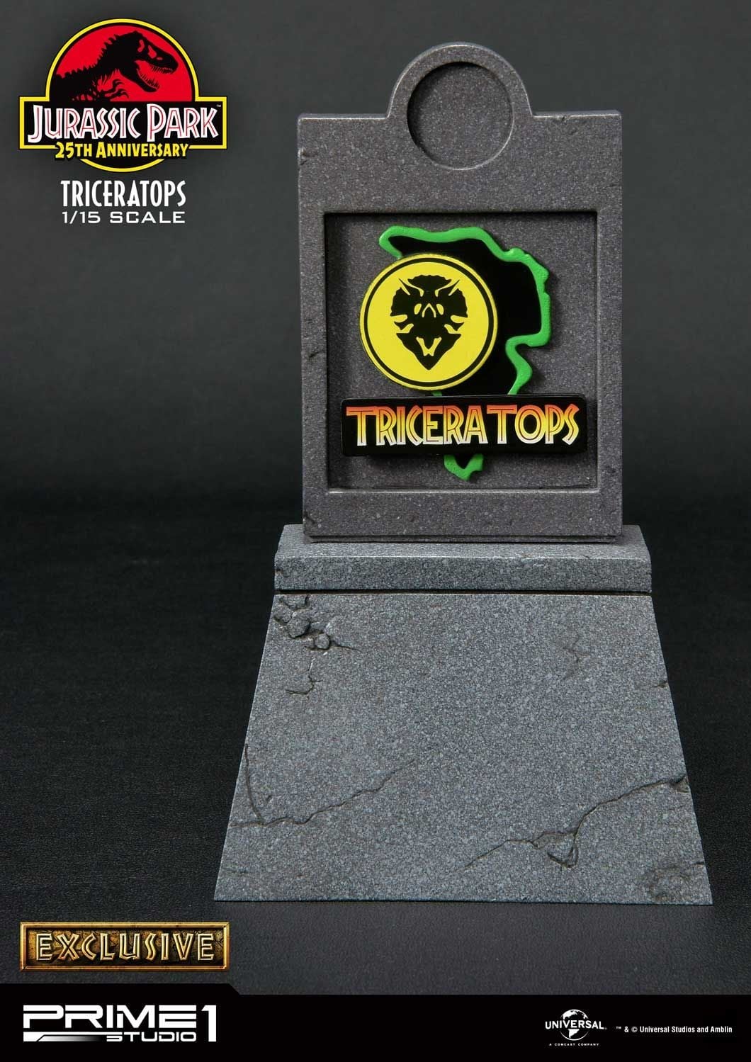 Jurassic Park (Film) Triceratops 1/15 scale EX Version image 5