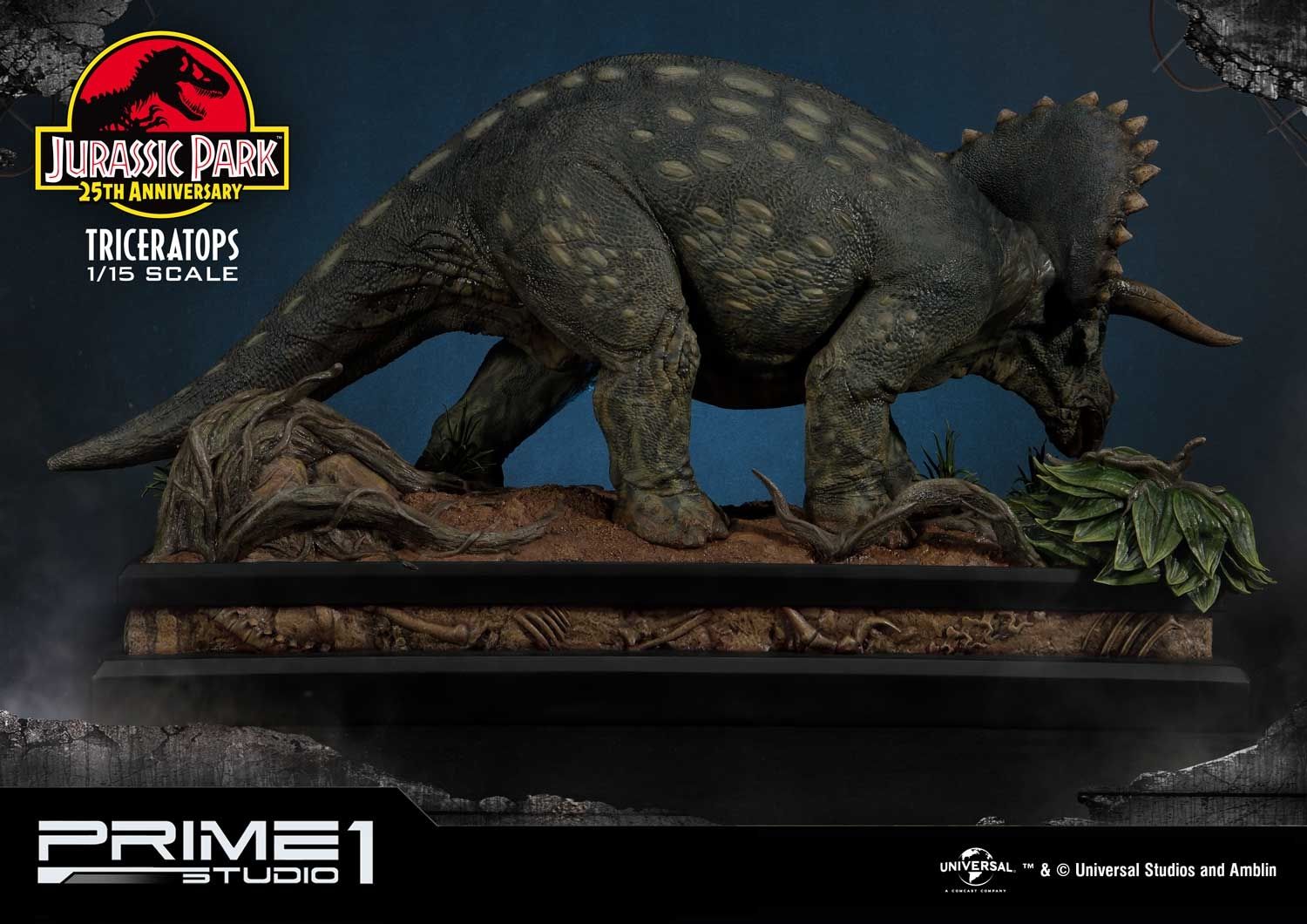 Jurassic Park (Film) Triceratops 1/15 scale EX Version image 7