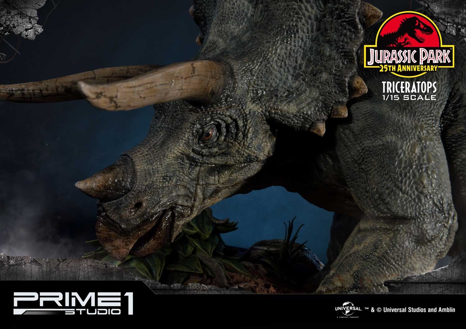 Jurassic Park (Film) Triceratops 1/15 scale EX Version image 8