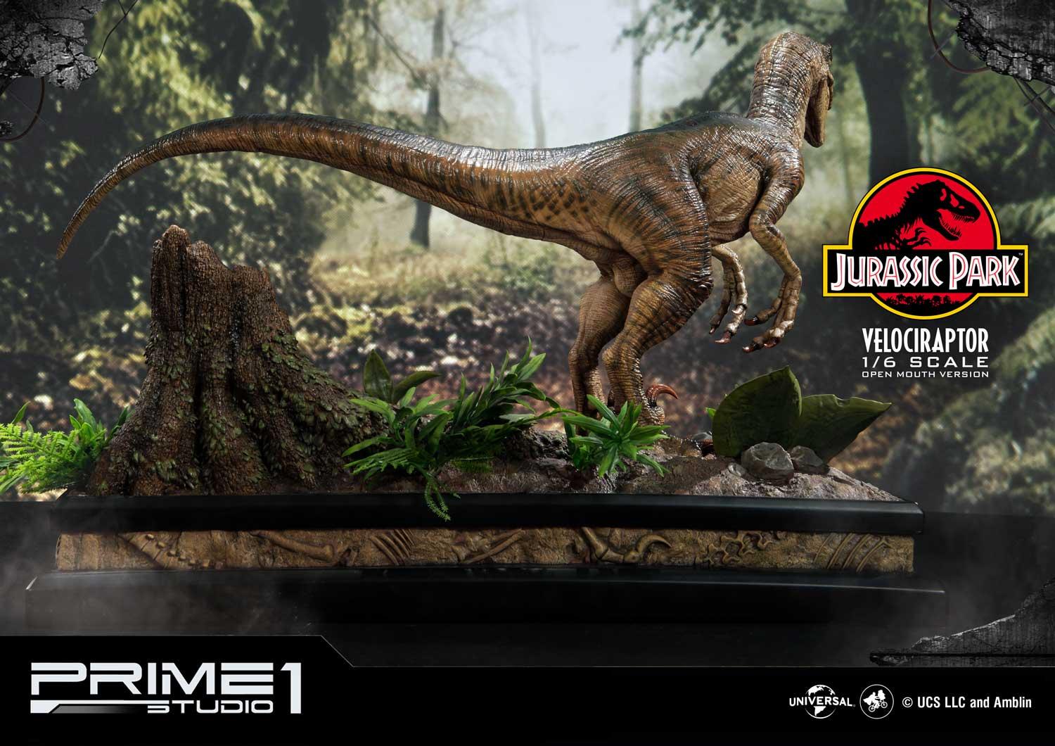Jurassic Park (Film) Velociraptor Open mouth image 4