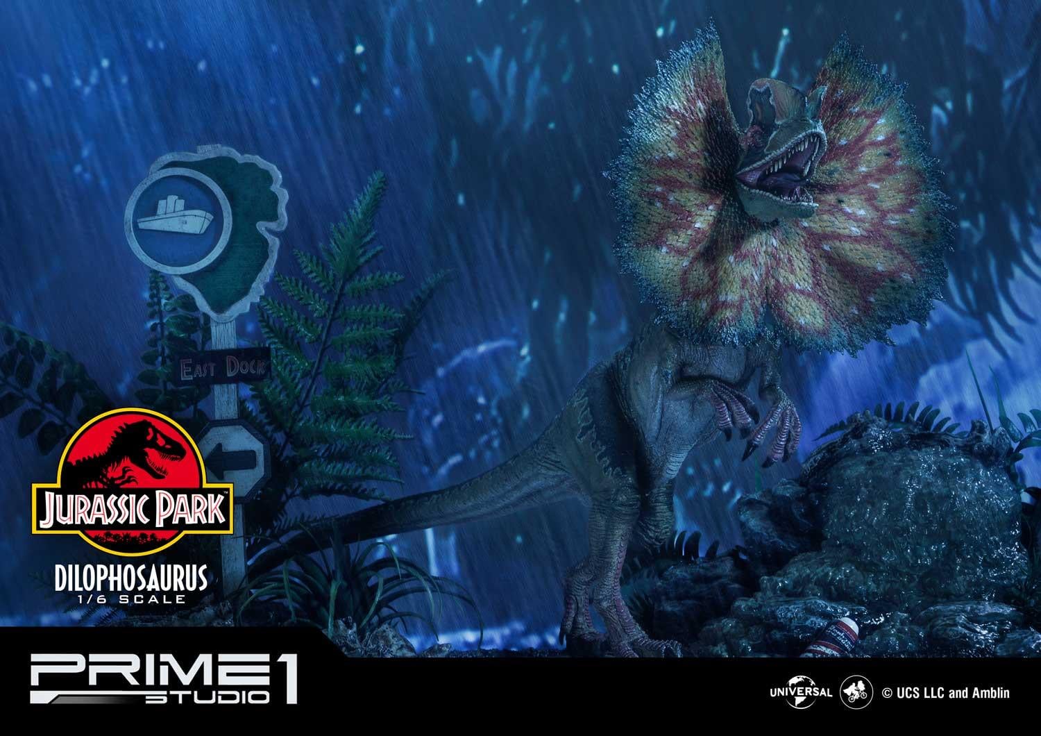 Jurassic Park (Film) Dilophosaurus image 2