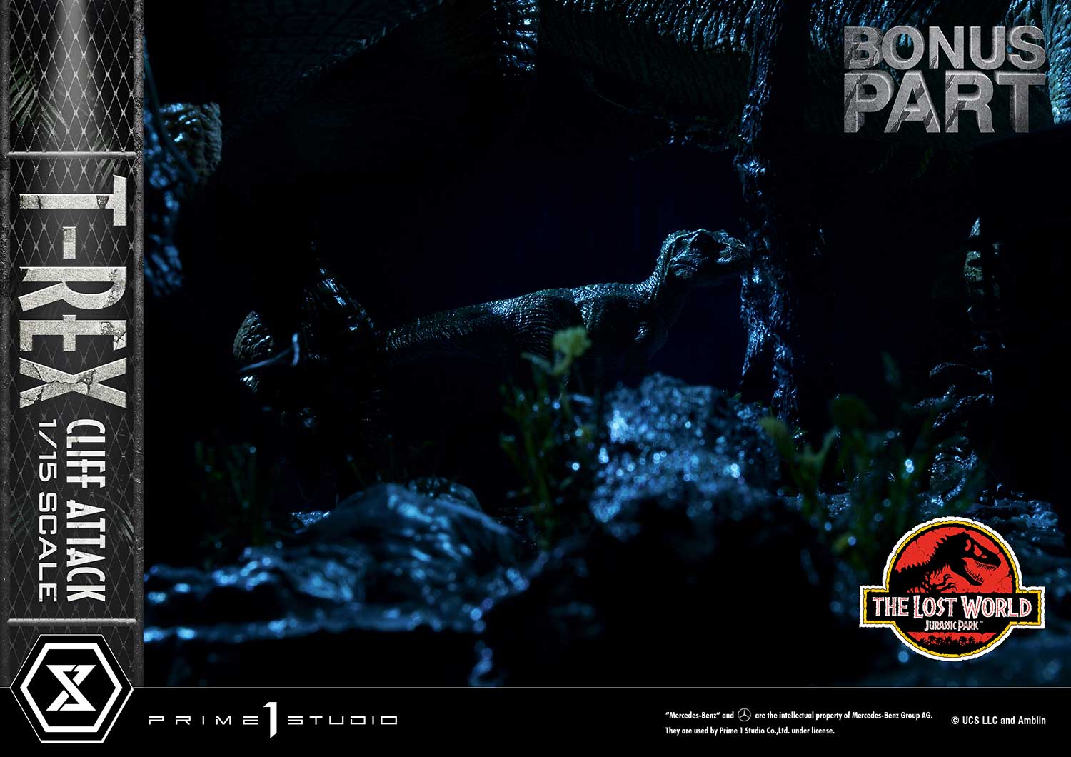 The Lost World: Jurassic Park (Film) T-Rex Cliff Attack image 2