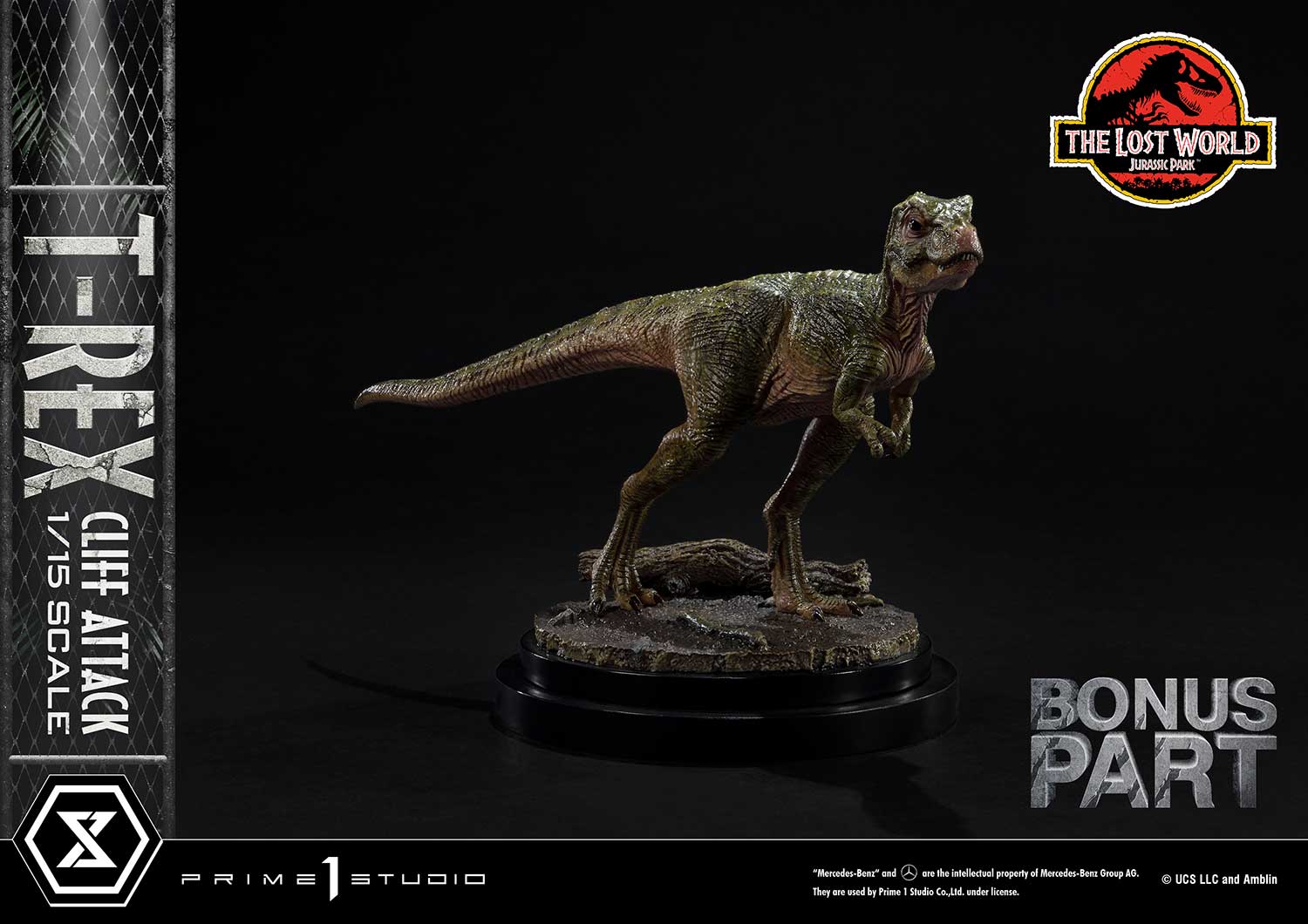 The Lost World: Jurassic Park (Film) T-Rex Cliff Attack image 6
