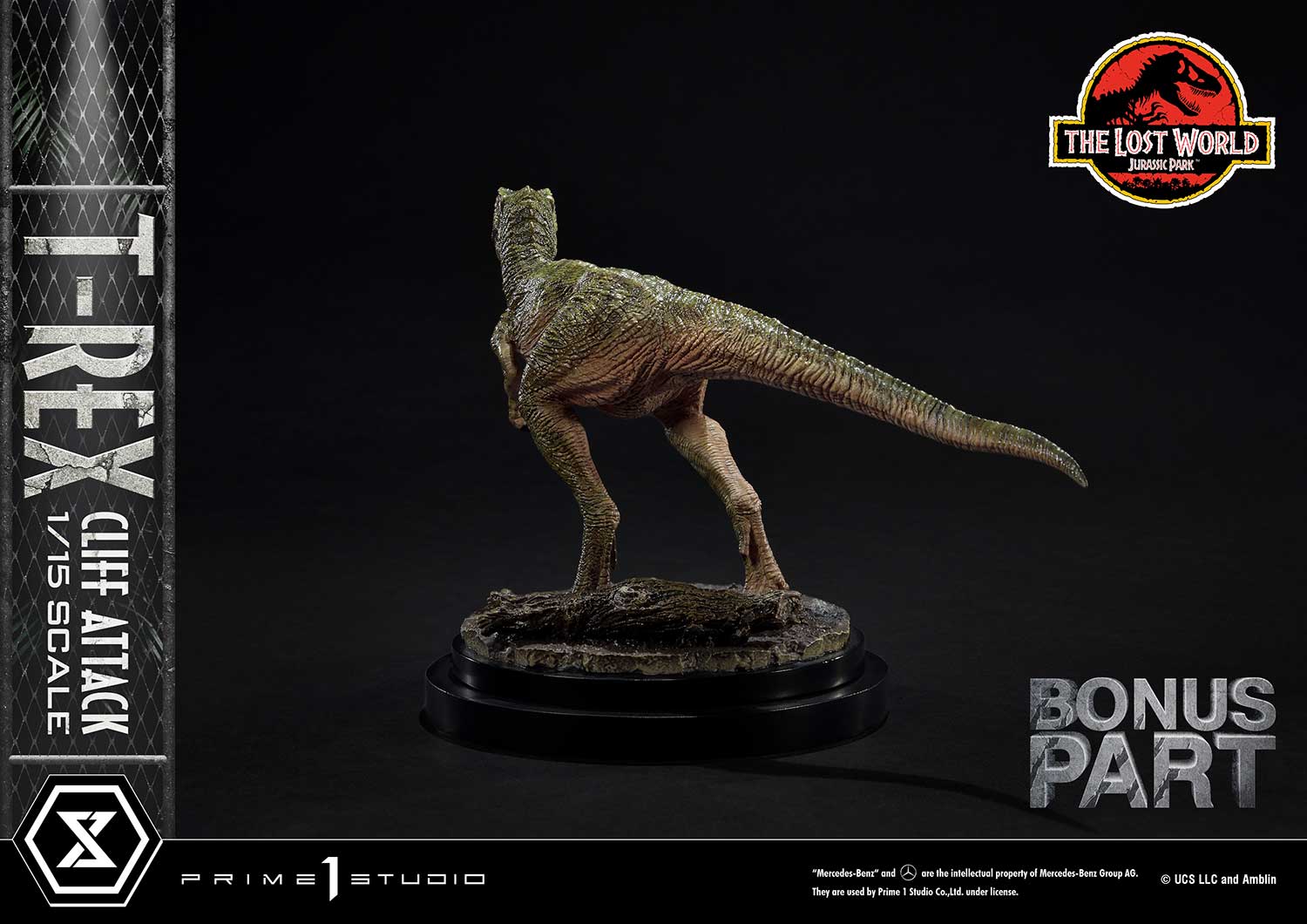 The Lost World: Jurassic Park (Film) T-Rex Cliff Attack image 8