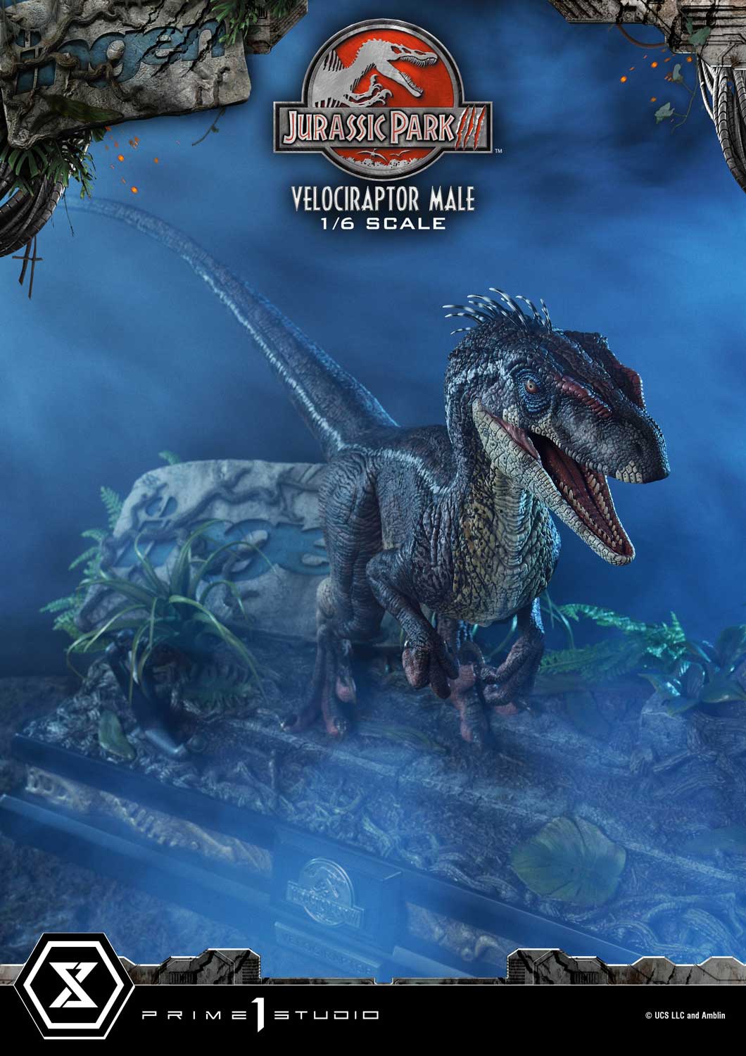 Jurassic Park III (Film) Velociraptor Male image 10