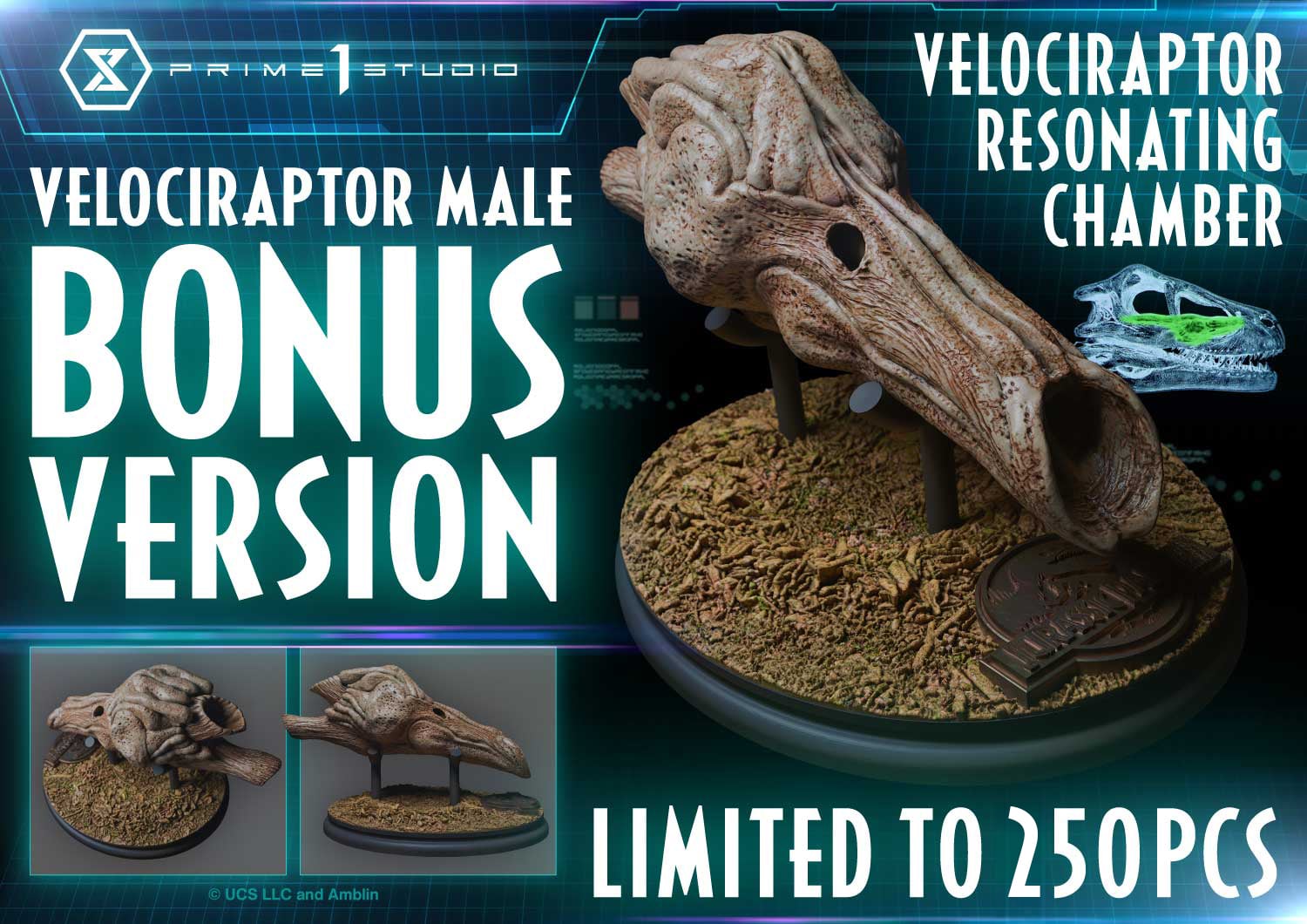 Jurassic Park III (Film) Velociraptor Male image 2