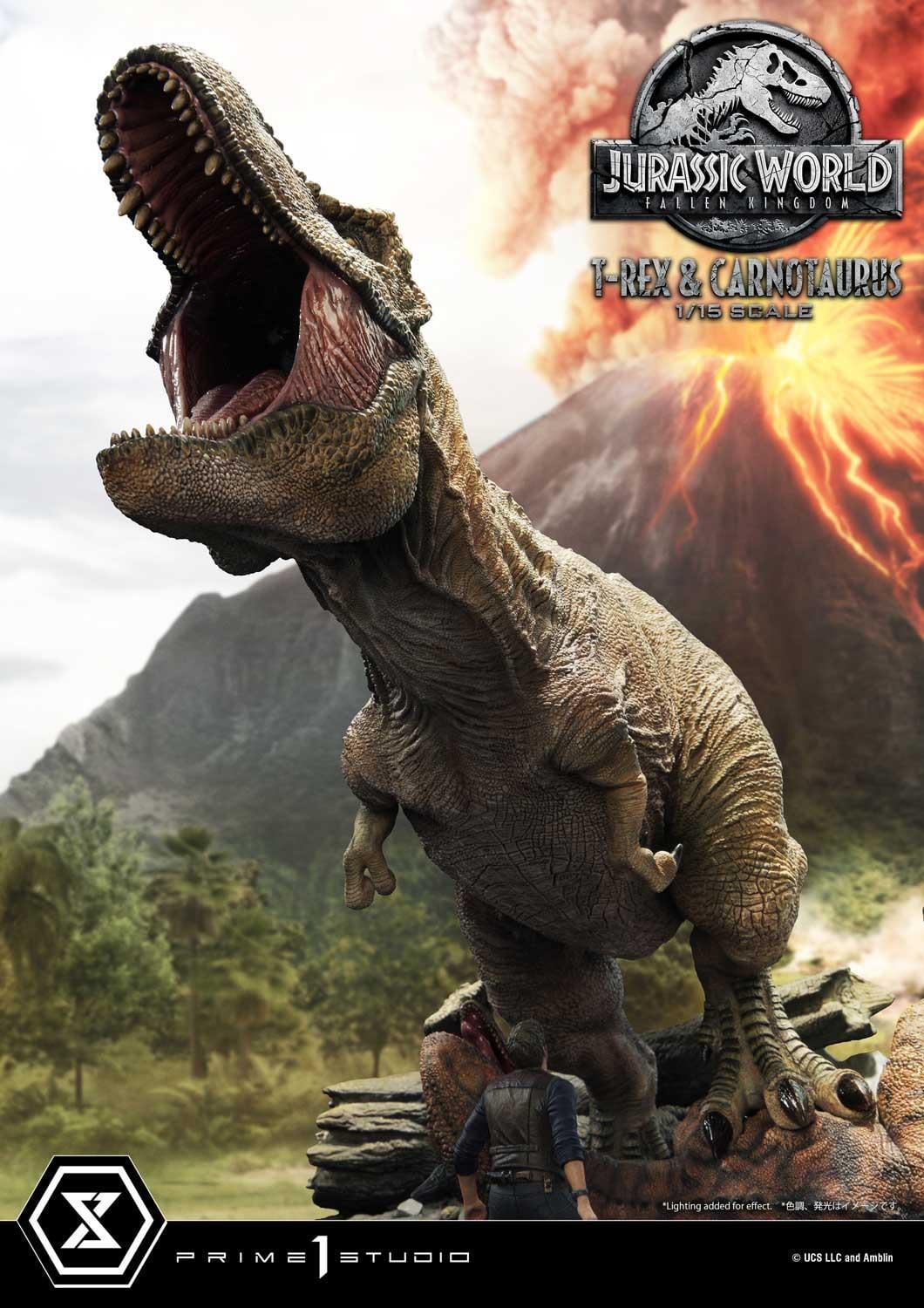 Tyrannosaurus-Rex & Carnotaurus 1/15 scale Deluxe Version image 4