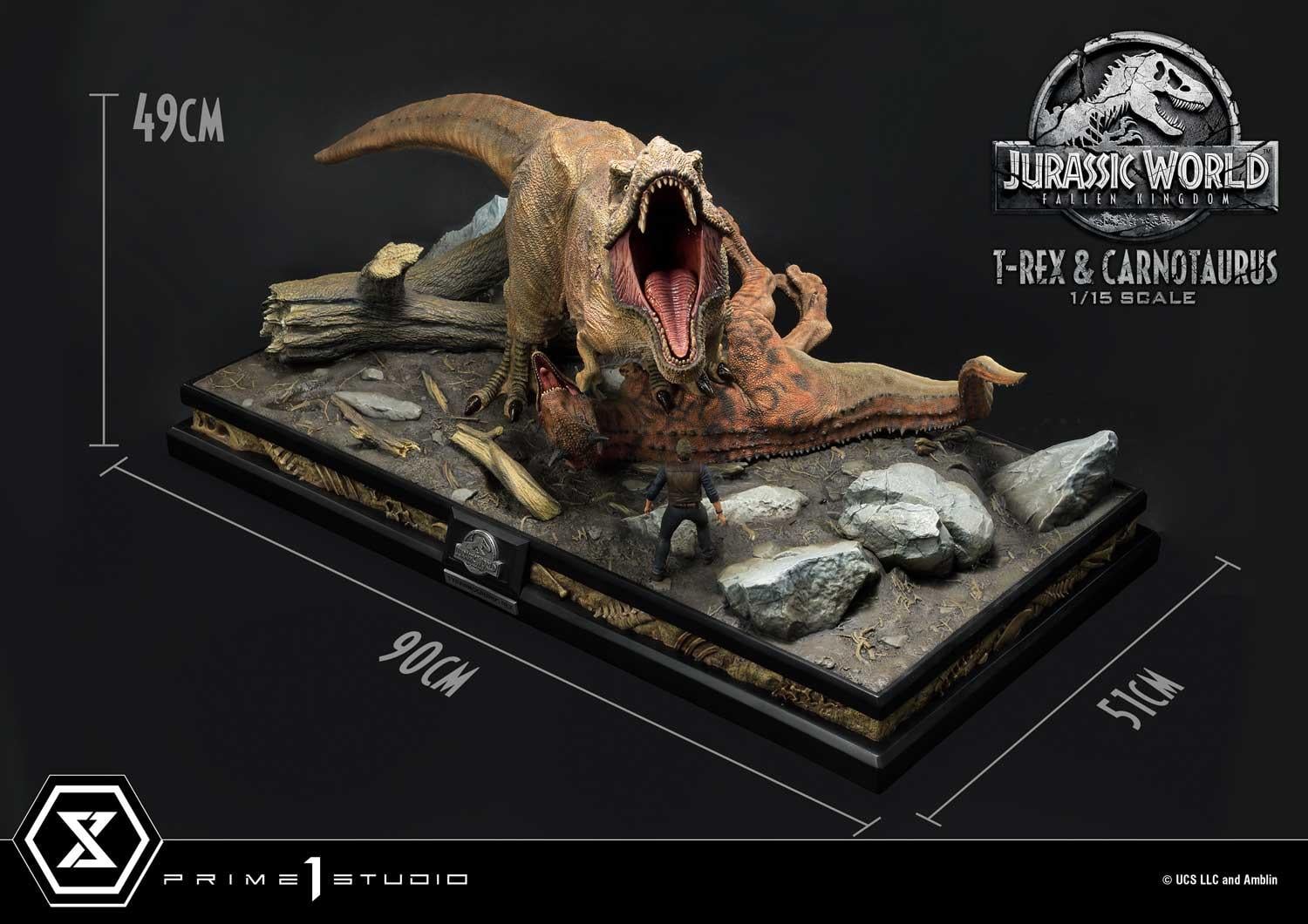 Tyrannosaurus-Rex & Carnotaurus 1/15 scale Deluxe Version image 8