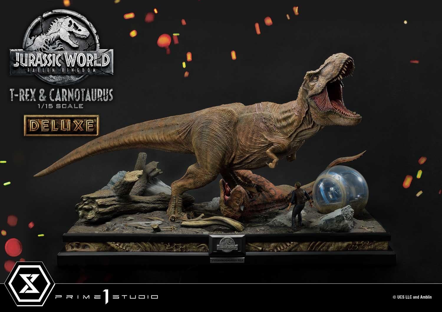 Tyrannosaurus-Rex & Carnotaurus 1/15 scale Deluxe Version image 9