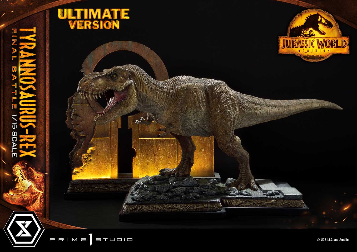 Jurassic World: Dominion(Film) Tyrannosaurus-Rex 1/15 scale Ultimate Version image 10