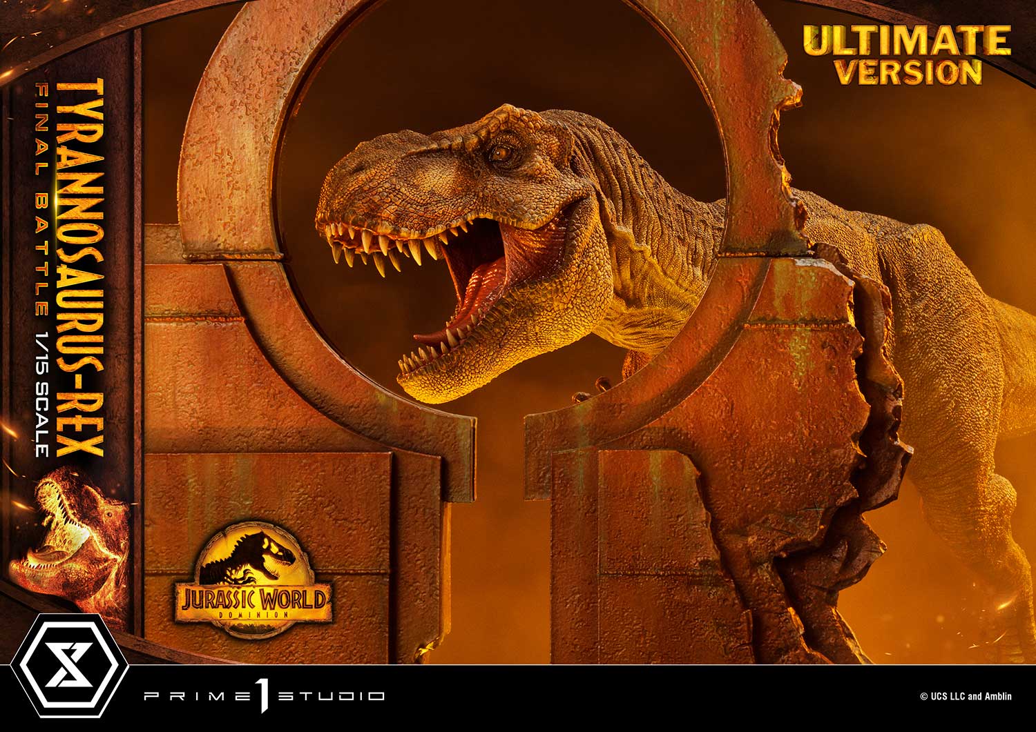 Jurassic World: Dominion(Film) Tyrannosaurus-Rex 1/15 scale Ultimate Version image 6