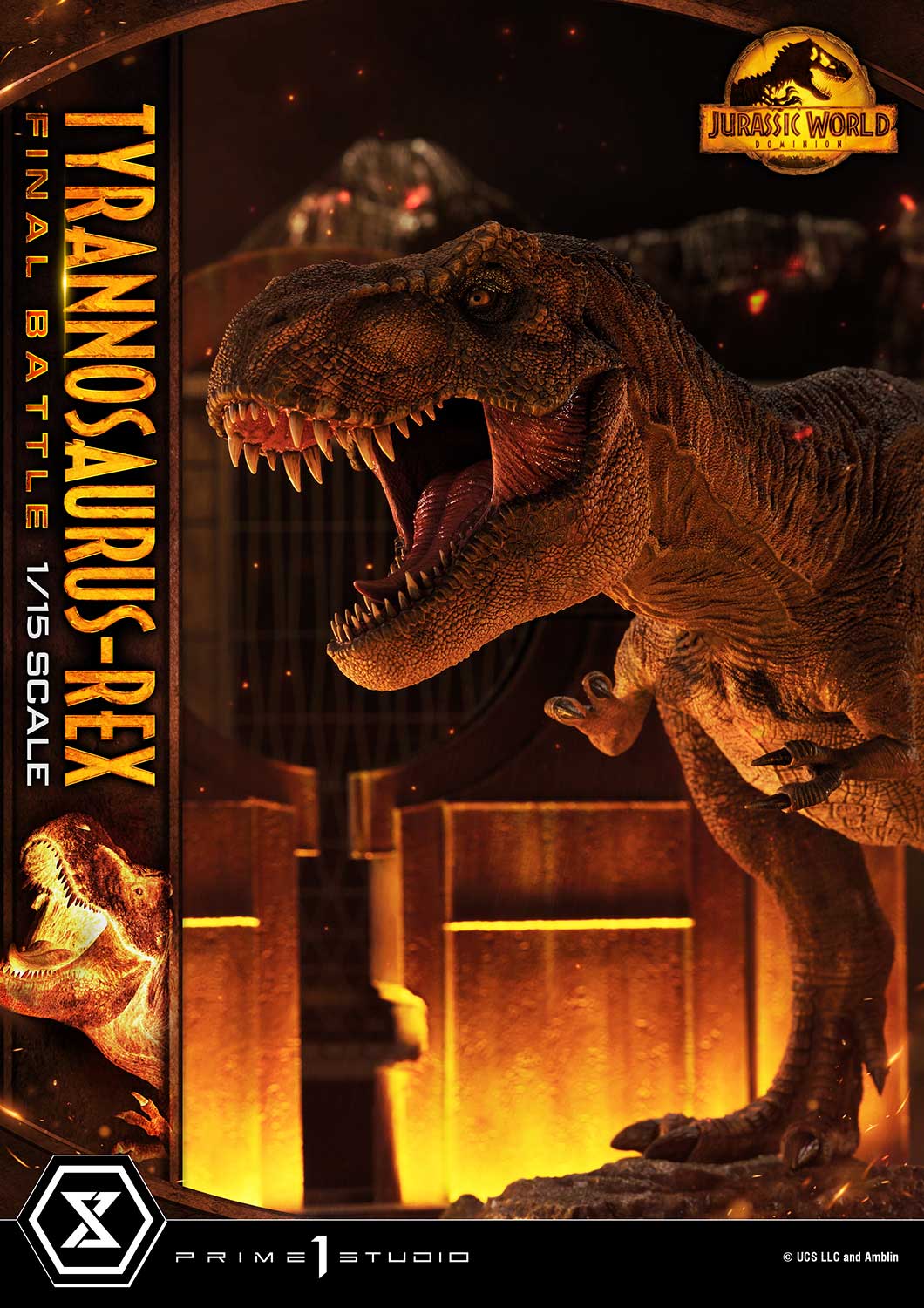 Jurassic World: Dominion(Film) Tyrannosaurus-Rex 1/15 scale Ultimate Version image 8