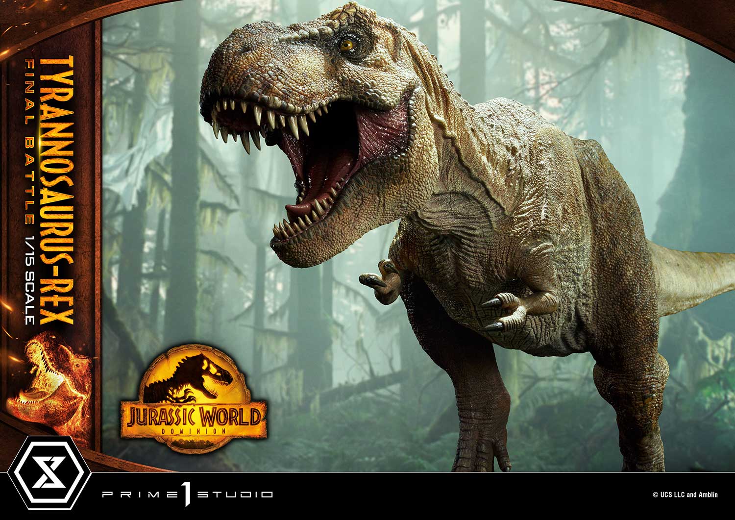 Jurassic World: Dominion(Film) Tyrannosaurus-Rex 1/15 scale Ultimate Version image 9