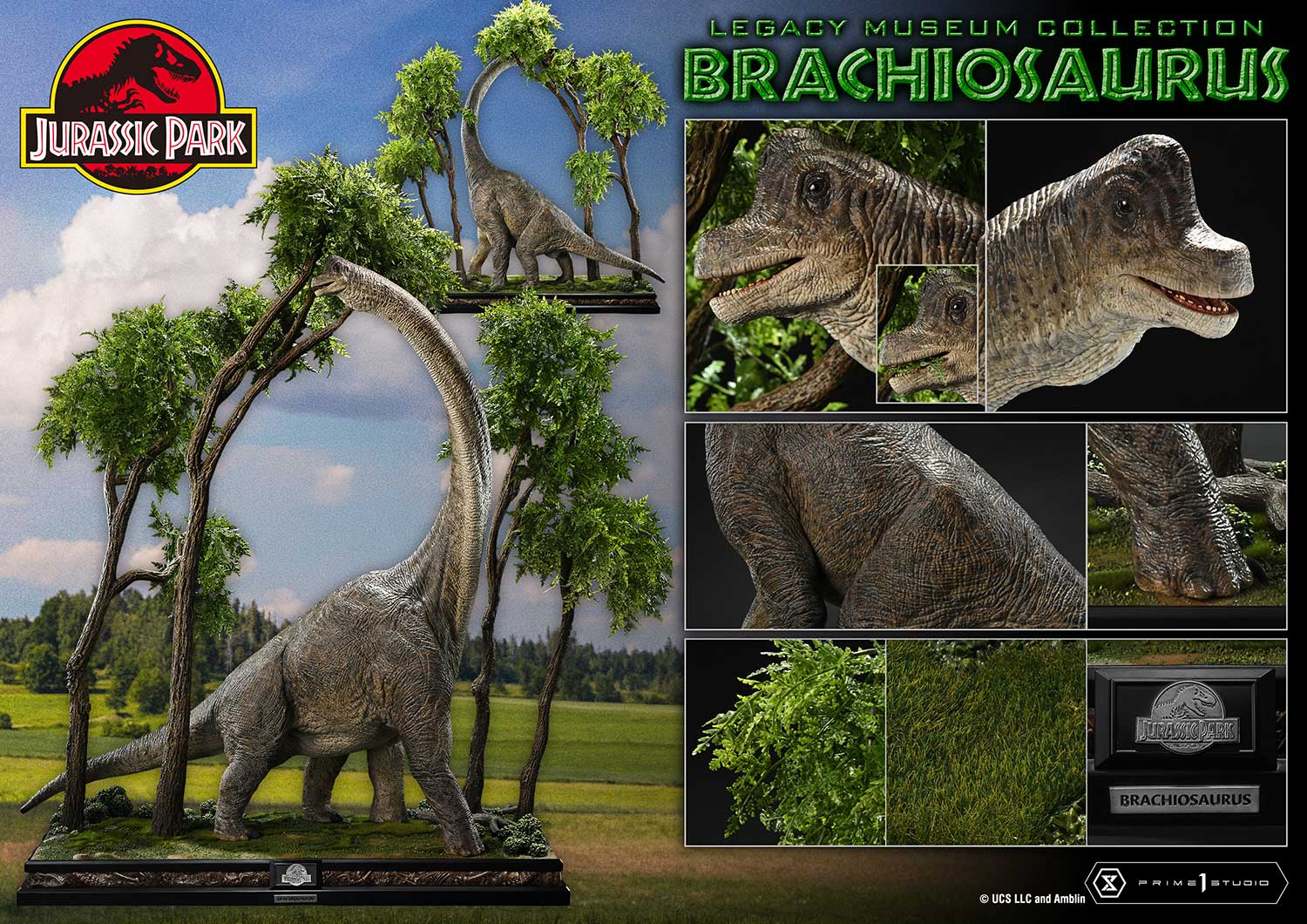 Jurassic Park (Film) Brachiosaurus image 8