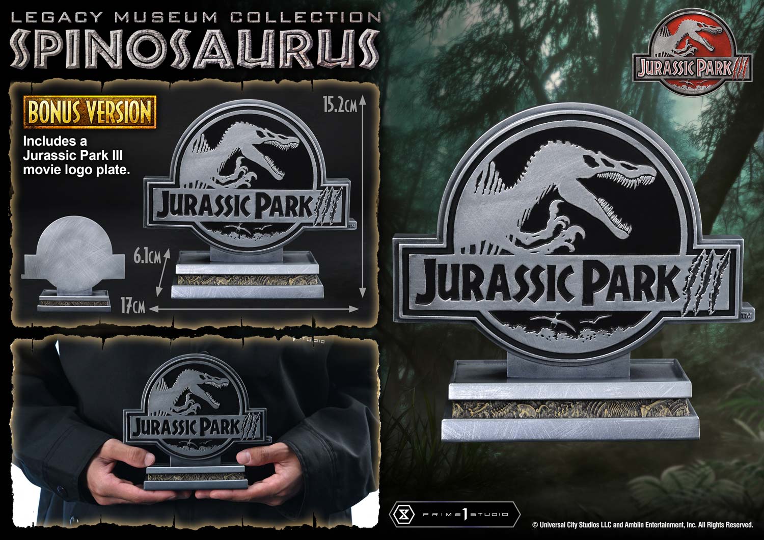 Jurassic Park III (Film) Spinosaurus image 2