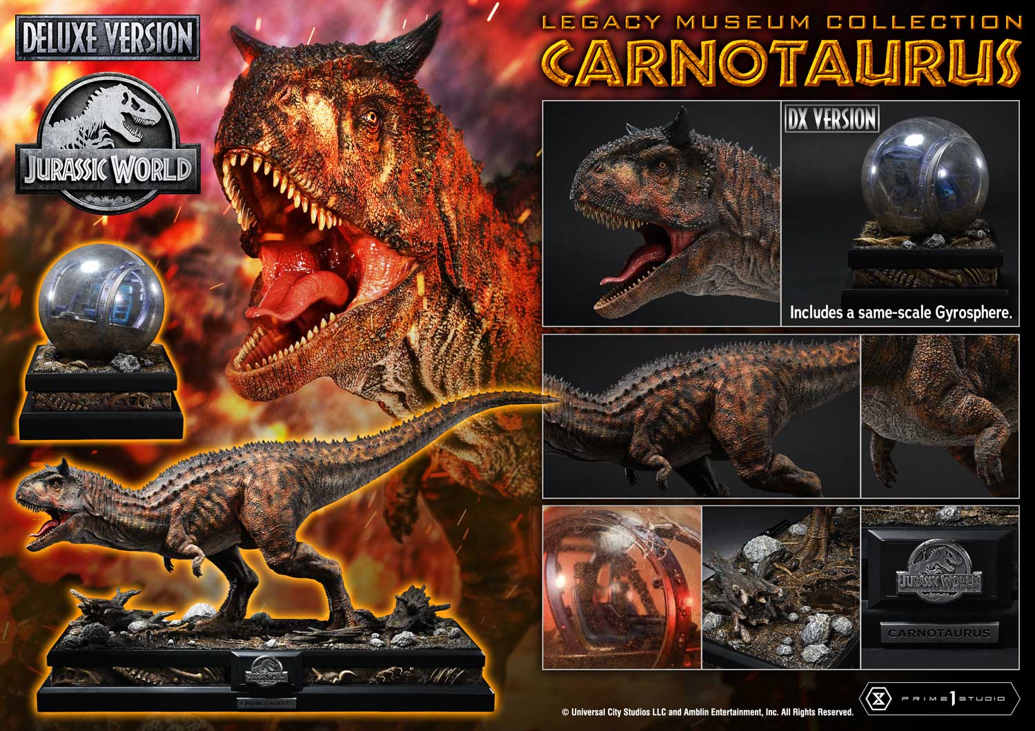 Carnotaurus 1/15 scale DX image 10