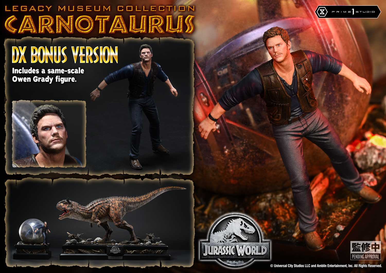 Carnotaurus 1/15 scale DX image 2