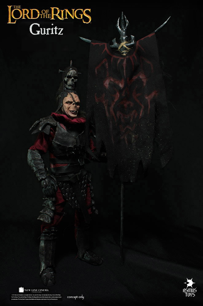 Lord Of The Rings - The Mordor Orc Lieutenant Guritz image 2
