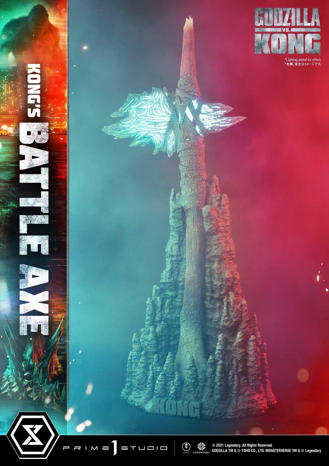 Life Size Godzilla vs Kong Kong's Battle Axe image 1