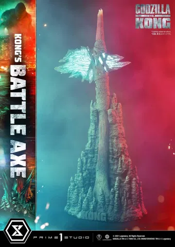 Life Size Godzilla vs Kong Kong's Battle Axe