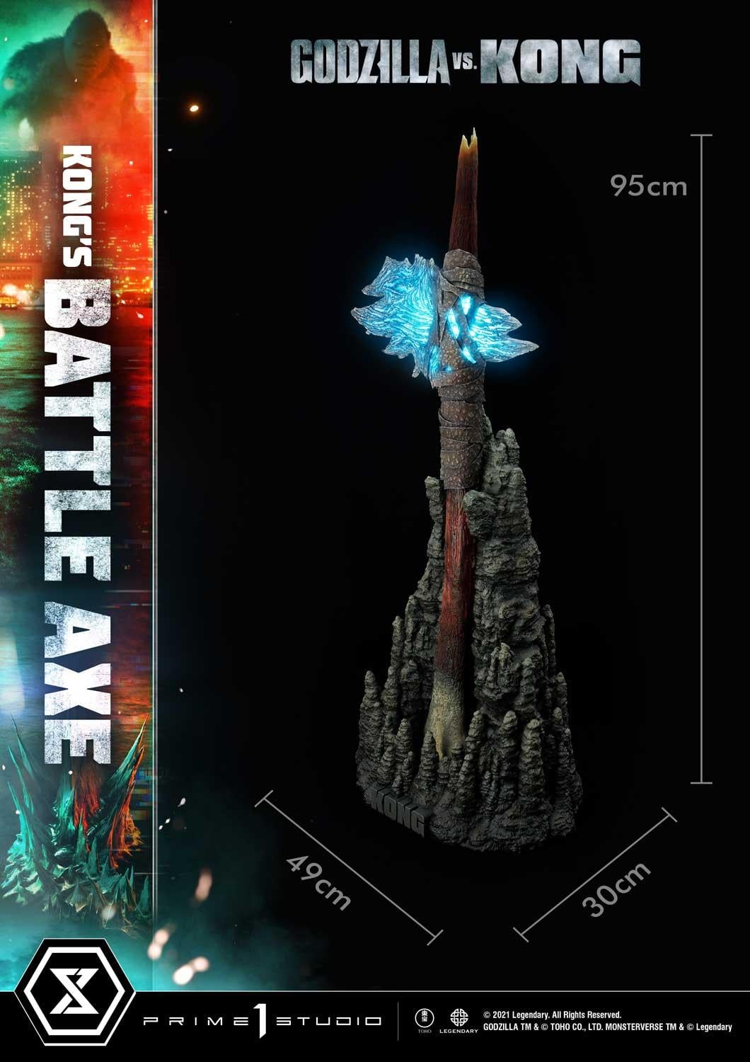 Life Size Godzilla vs Kong Kong's Battle Axe image 3