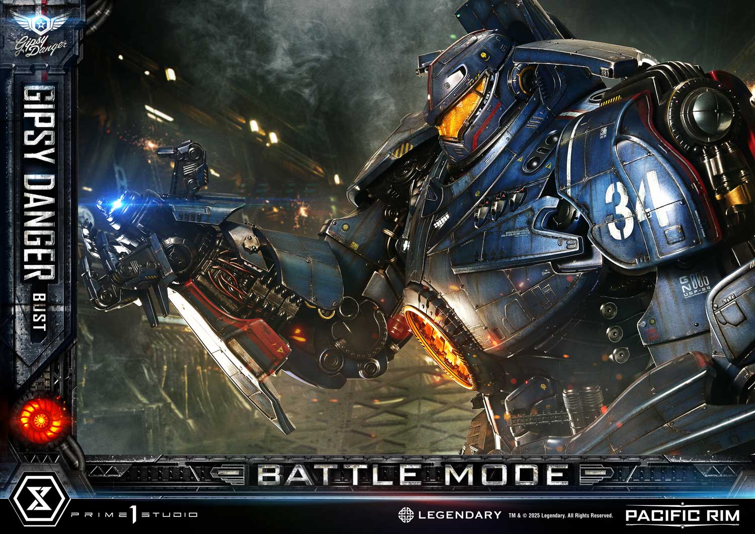 Pacific Rim (Film) Gipsy Danger Battle Mode image 3