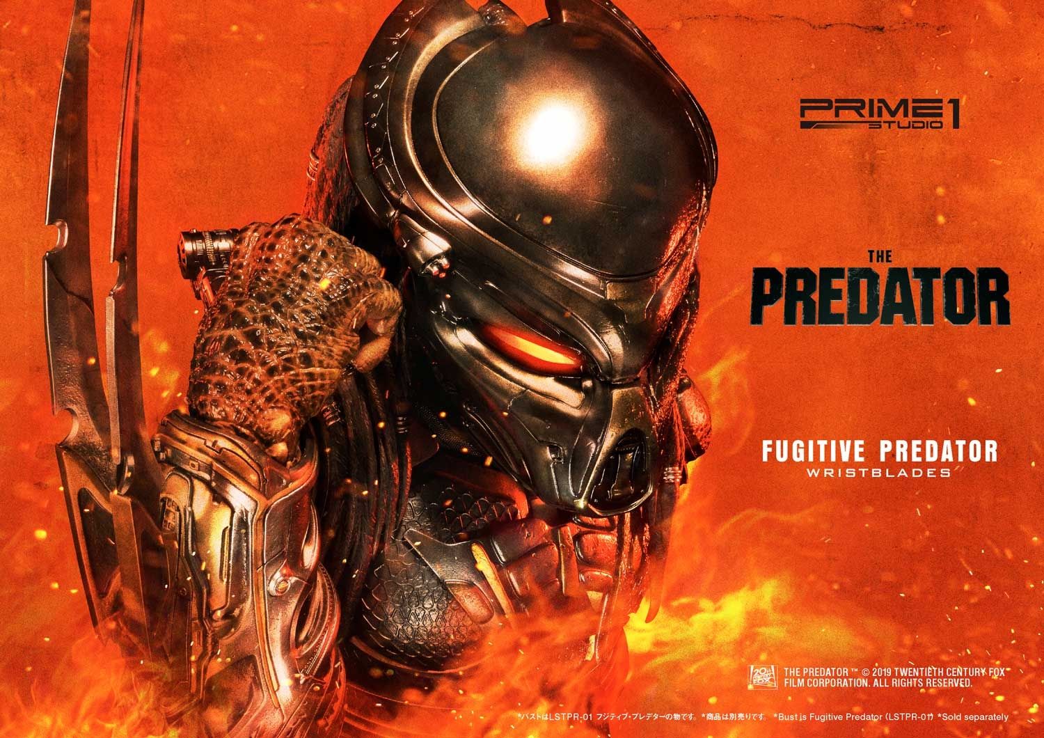 Life Size The Predator (Film) Fugitive Predator Wristblades image 10