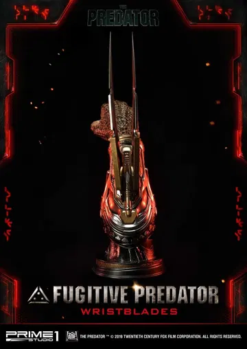 Life Size The Predator (Film) Fugitive Predator Wristblades