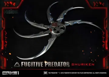 Life Size The Predator (Film) Fugitive Predator Shuriken