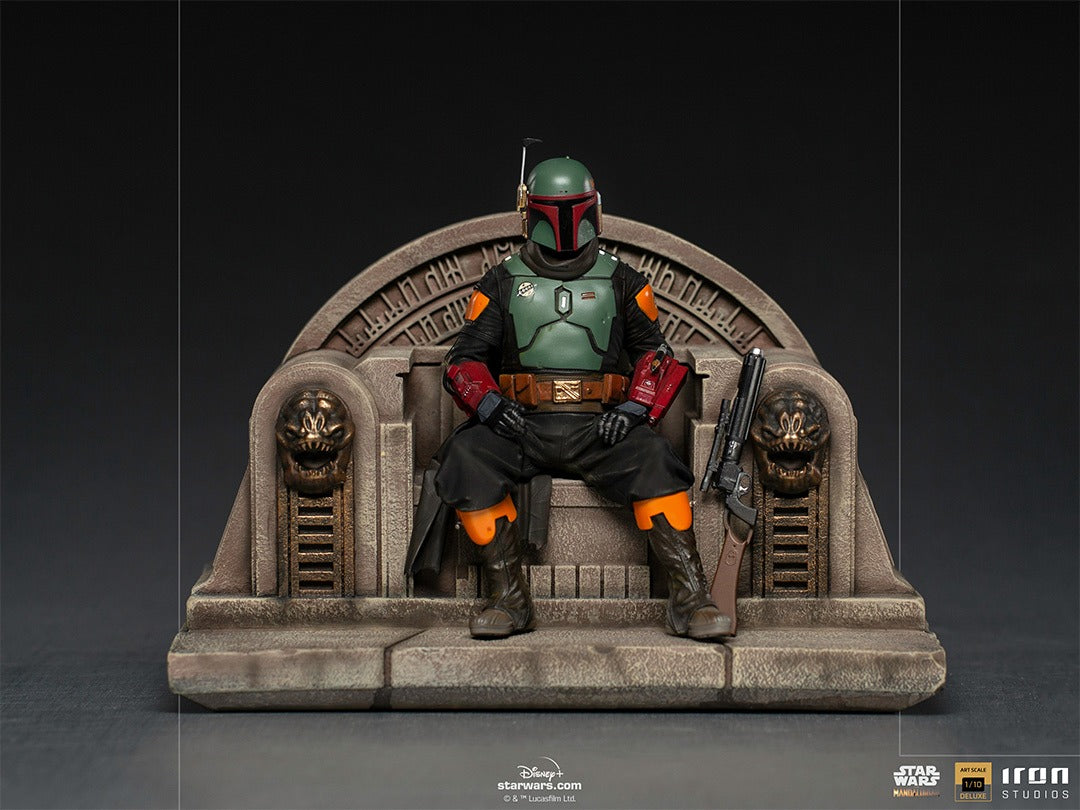 Boba Fett on Throne - Star Wars: The Mandalorian image 4