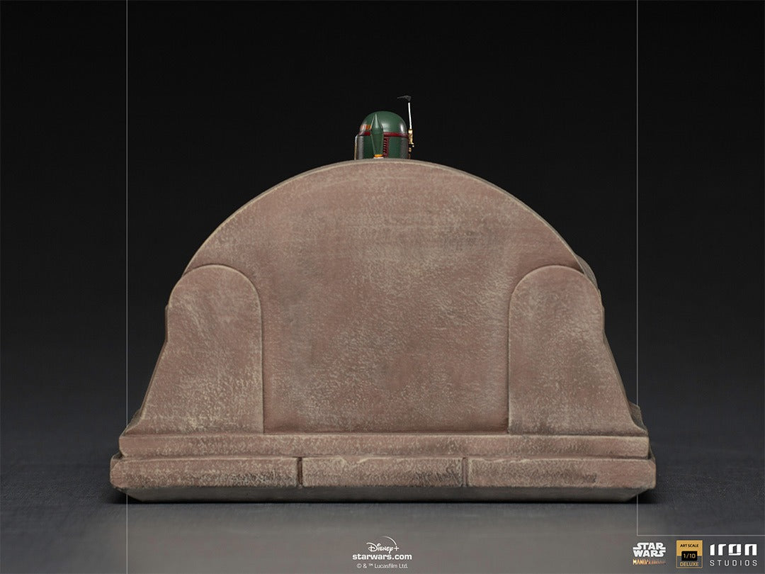 Boba Fett on Throne - Star Wars: The Mandalorian image 6