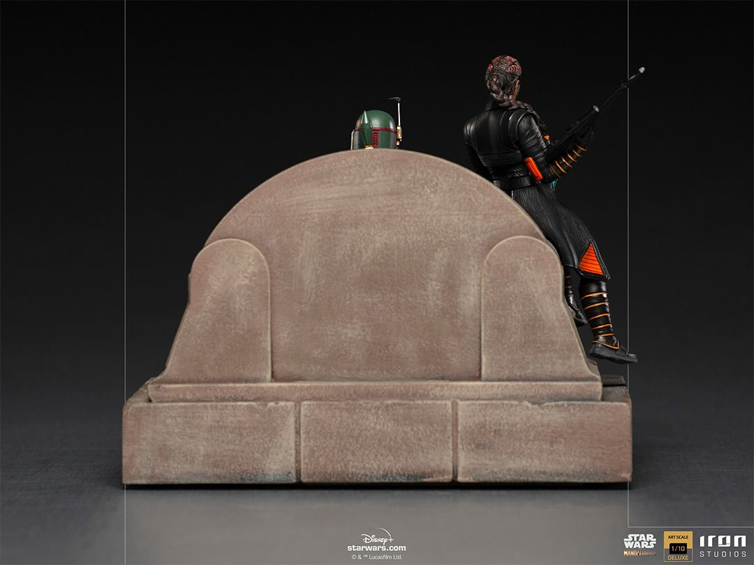 Boba Fett and Fennec Shand on Throne Deluxe - Star Wars: The Mandalorian image 6