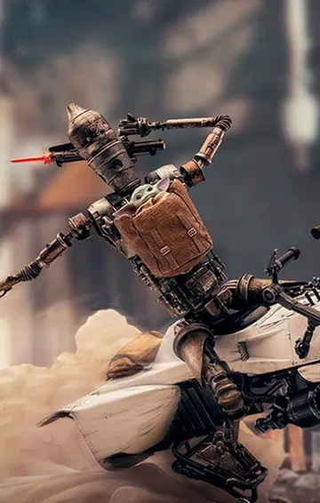 IG-11 and The Child - Star Wars: The Mandalorian - BDS