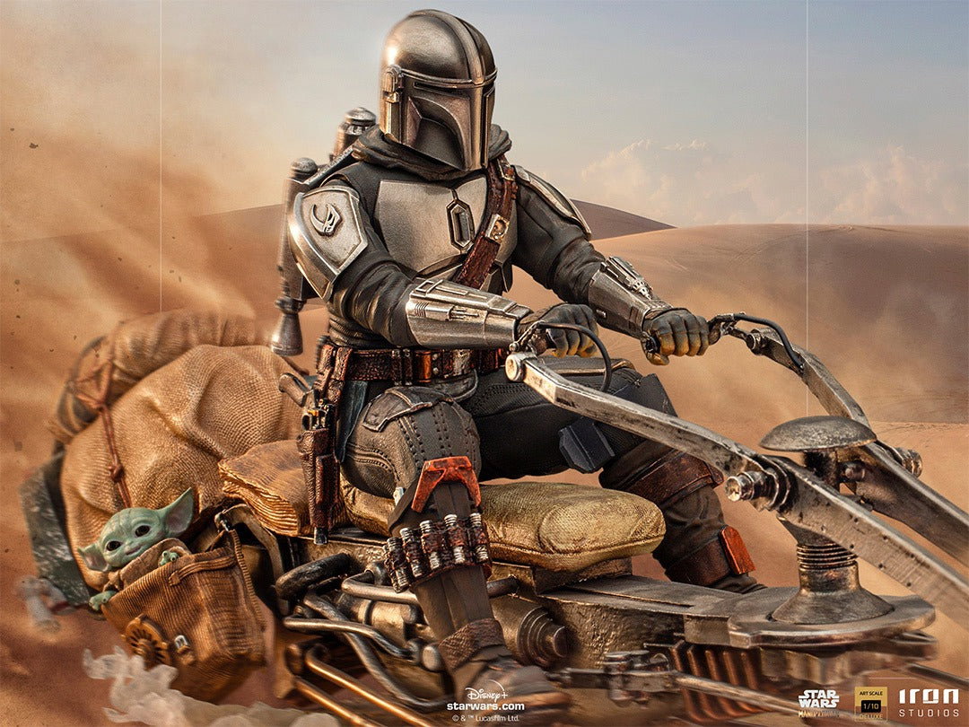 The Mandalorian on Speederbike Star Wars: The Mandalorian image 4