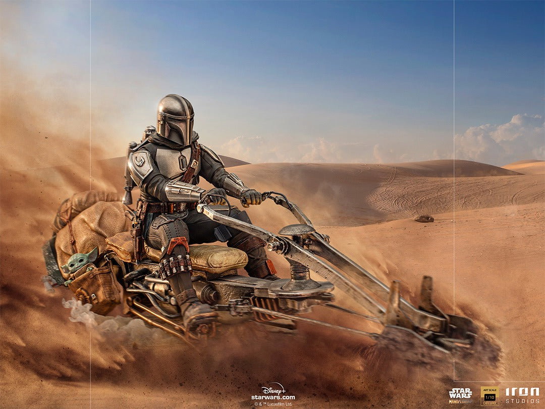 The Mandalorian on Speederbike Star Wars: The Mandalorian image 5