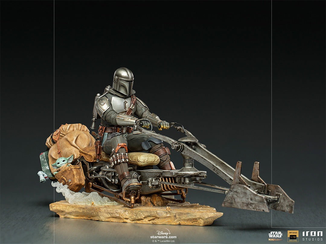 The Mandalorian on Speederbike Star Wars: The Mandalorian image 6