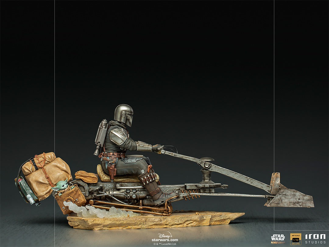 The Mandalorian on Speederbike Star Wars: The Mandalorian image 7
