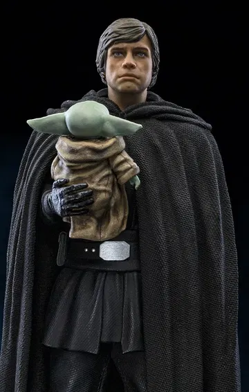 Luke Skywalker and Grogu - Star Wars: The Mandalorian