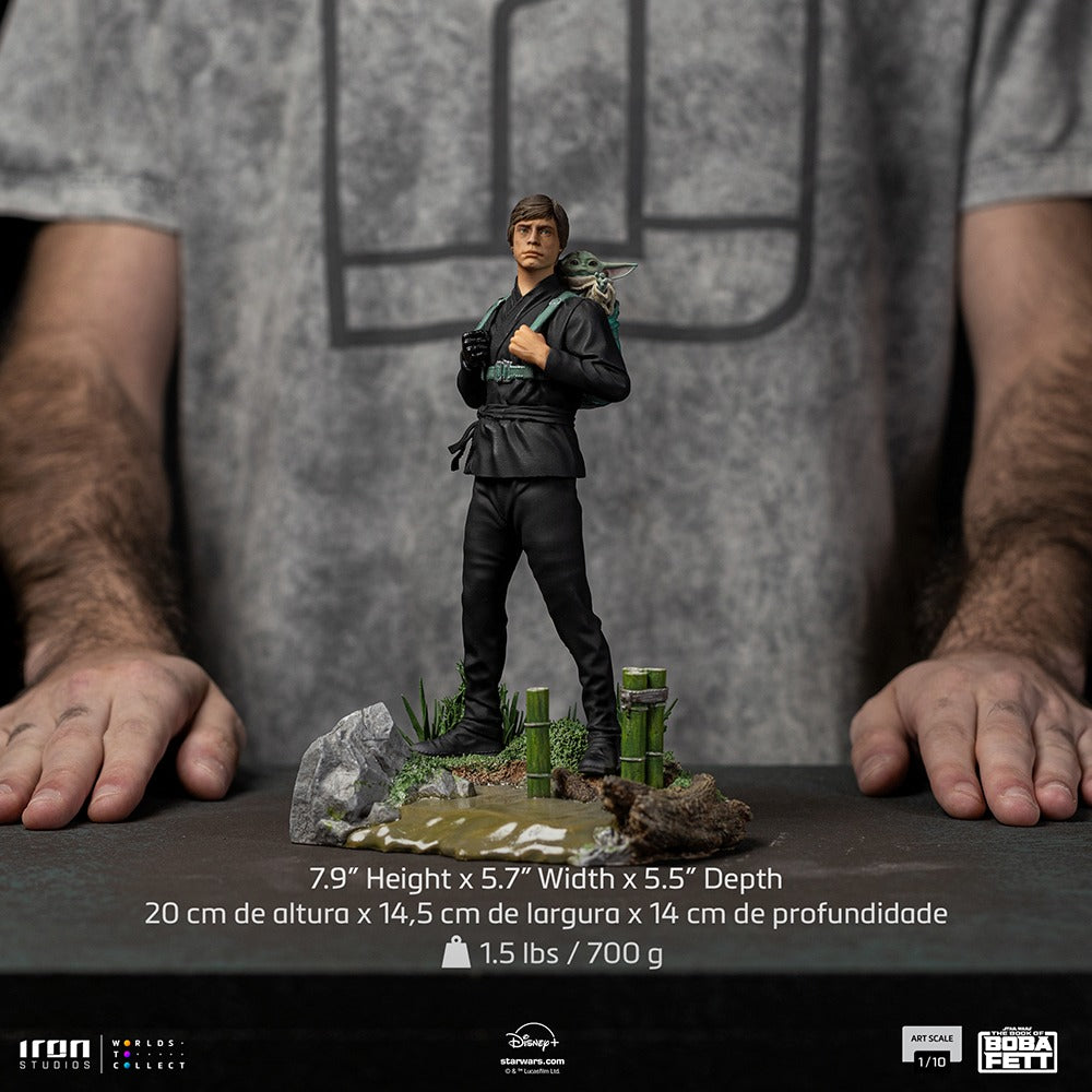 Luke Skywalker and Grogu Training Version - Star Wars: The Book of Boba Fett image 7