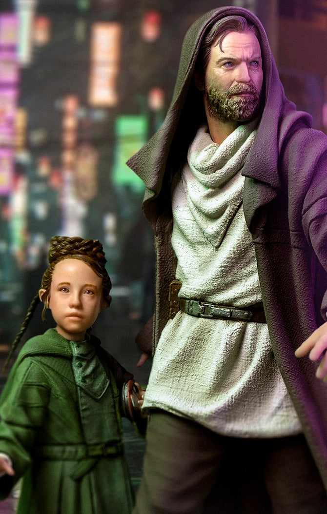 Obi-Wan and Young Leia - Star Wars: Obi-Wan Kenobi Series image 1