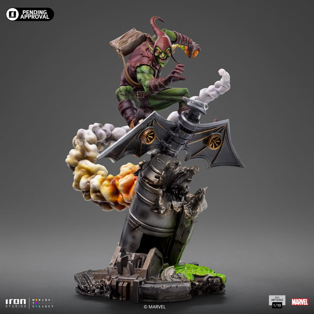 Green Goblin SpiderMan vs Villains Diorama BDS image 3