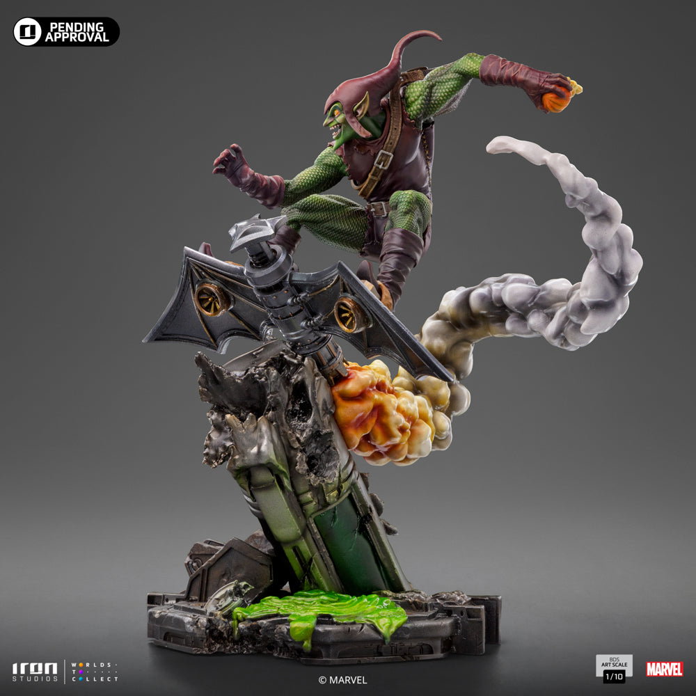 Green Goblin SpiderMan vs Villains Diorama BDS image 4