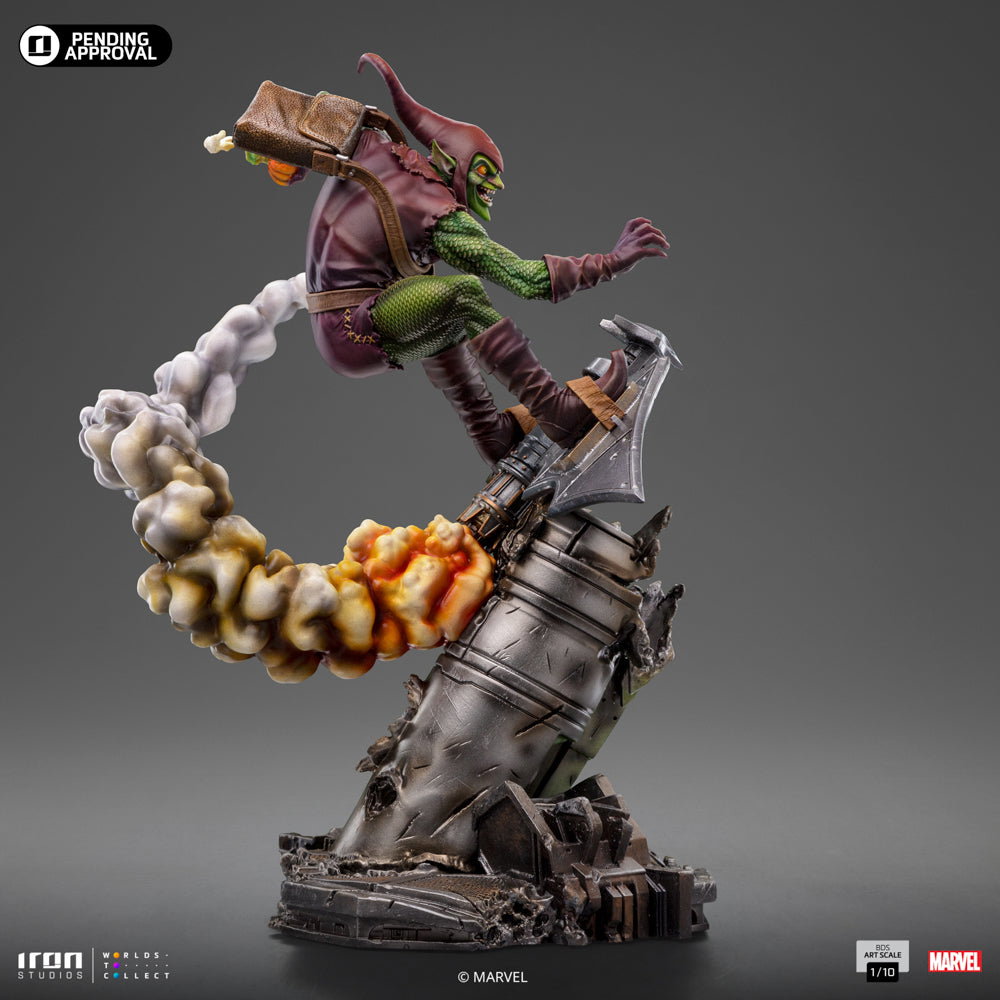 Green Goblin SpiderMan vs Villains Diorama BDS image 6