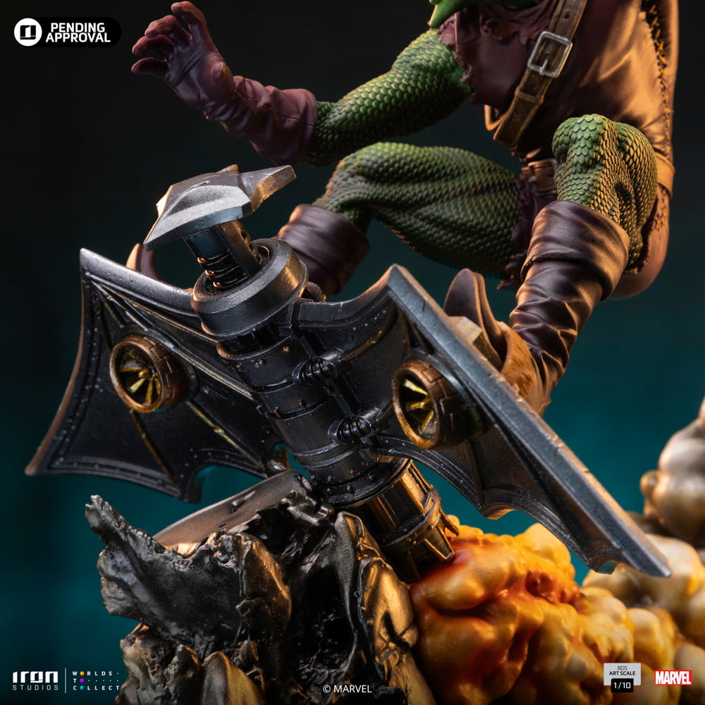 Green Goblin SpiderMan vs Villains Diorama BDS image 7