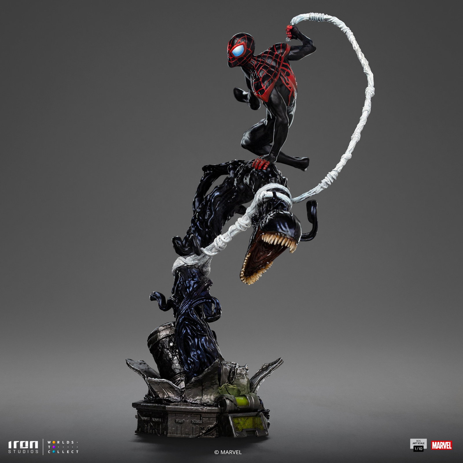 Miles Morales - Spider-Man vs Villains Diorama - BDS image 3