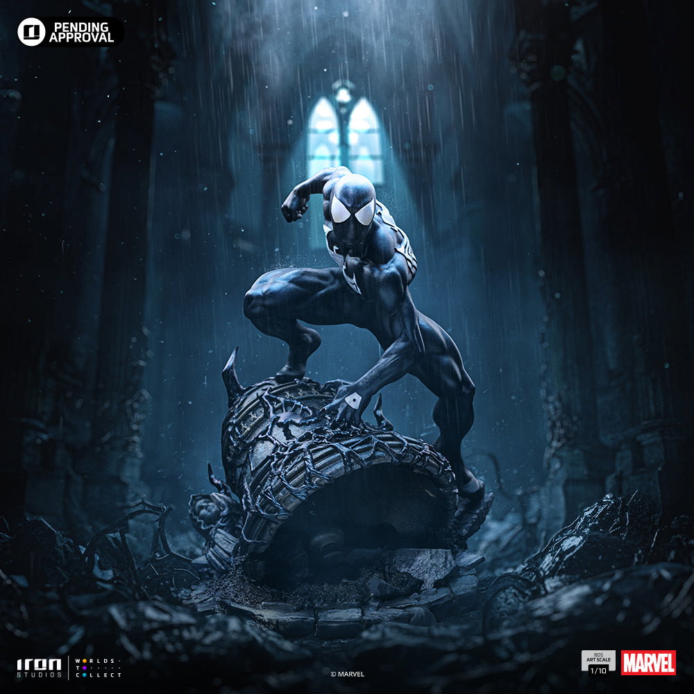 Spider-Man Black Costume - Marvel Comics Series 7 image 2