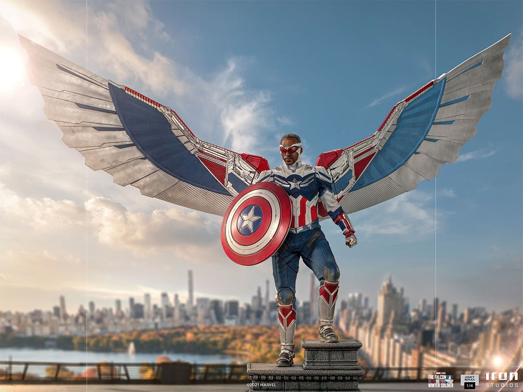 Captain America Sam Wilson (Open Wings Version) - The Falcon and the Winter Soldier image 3