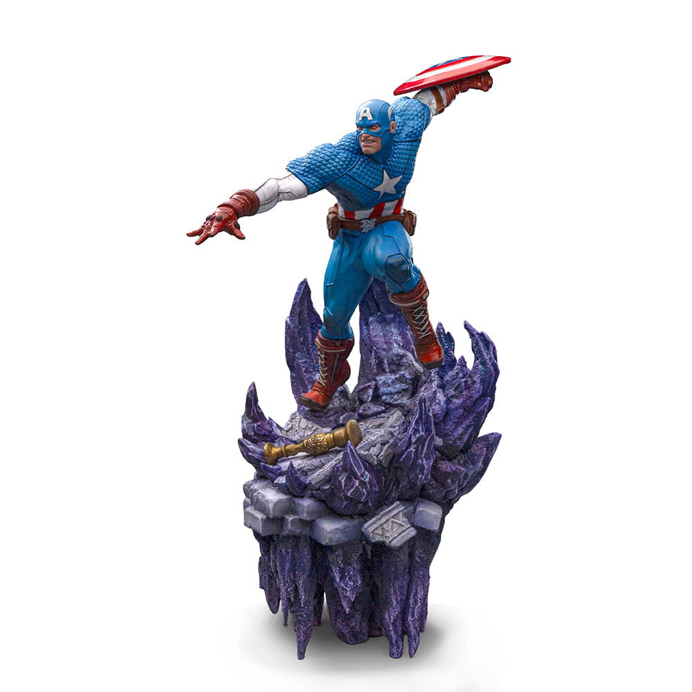 Captain America Deluxe Infinity Gauntlet Diorama BDS image 2