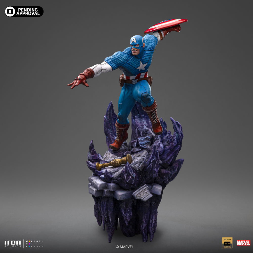 Captain America Deluxe Infinity Gauntlet Diorama BDS image 5